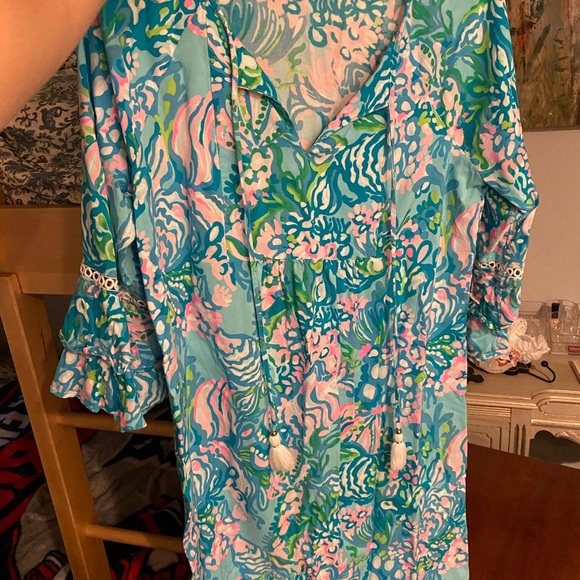 Lilly Pulitzer Azita tunic Dress size medium - Picture 3 of 4